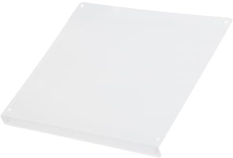 Tabla de cortar acrílica con borde de encimera, tabla de cortar transparente para encimera, tabla de cortar antideslizante para protector de encimera de cocina (45 x 60 cm)