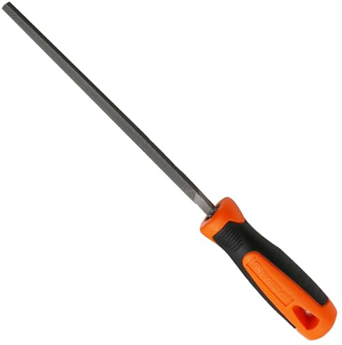 WEDO Lima quadrata, strumento per lima in metallo, acciaio ad alto tenore di carbonio, manico ergonomico, a denti fini, lunghezza 30,5 cm, da utilizzare per la lavorazione dei metalli, legno, plastica