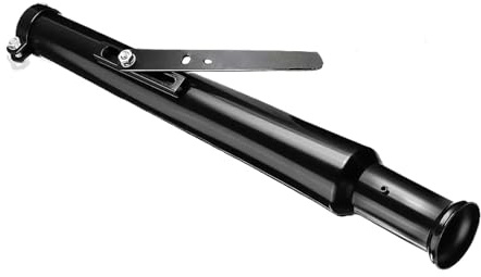 Motorcycle exhaust center pipe Exhaust System Muffler Motorcycle Exhaust Pipe Muffler Tail Pipe Noise Reducer Air Outlet Exhaust Pipe Noise Reduction(Type E1)