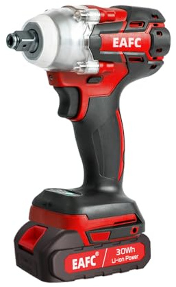 Llave de impacto eléctrica sin escobillas de 350 Nm, taladro atornillador, par de torsión, extracción de neumáticos, desmontaje manual, herramientas eléctricas para reparación de automóviles. (30 Wh)