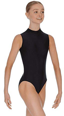 Roch Valley Women's High Neck Leotard, Black, M