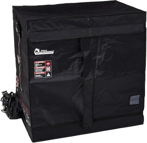 Dr Infrared Heater DR 122 Bedbug Heater with Thermometer and Timer Black Big