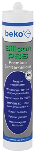 beko Silicon PSS 310 ml weiß Premium-Sanitär-Silikon 225 100 02