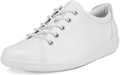ECCO Soft 2.0, Casual Shoes Women’s, White (1007), 4.5 UK EU