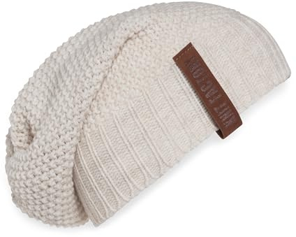 KNIT FACTORY - Coco Mütze - Strickmütze für Damen und Herren - Slouch Beanie - Wintermütze mit Wolle - Hochwertige Qualität