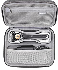 RLSOSO Tasche Compatibel mit Gillette Labs Heated Razor Nassrasierer Herren (Nur Tasche) (Grau)
