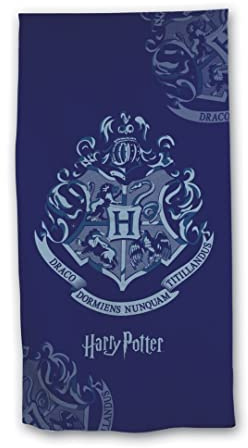 Harry Potter Badetuch, Mikrofaser, schnell trocknend, groß, 139 x 68 cm, offizielle Lizenz