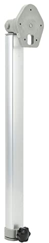 Teleskop-Tischbein, praktische Aluminiumlegierung, mehrfach verwendbar, oxidationsbest?ndig, 560 bis 930 mm Klapptischbein Boot, Zuhause, Wohnmobil