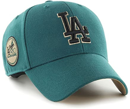 47 Los Angeles Dodgers Pacific Green MLB Sure Shot Most Value P. Snapback Cap