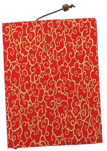 VILLFUL Buchdeckelschutz Aus Hochwertigem Stoffmaterial Exquisiter Buchumschlag Waschbarer Buchdeckel Verstellbarer Buchumschlag Verschleißfeste Buchhülle Dekorativer Buchschutz Mit Buchta