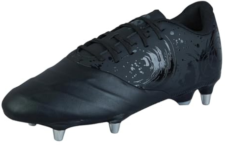 Canterbury Unisex Phoenix Genesis Team Stiefel, Schwarz/Silber-Metallic, 40 EU