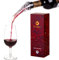 Wine Aerator Pourer Spout Diffuser - Wine Decanter with Aerator Attaches to Wine Bottle for Enhanced Flavor | Premium Quality Wine Air Aerator with Reusable Silicone Wine Stopper | No Drip or Spill