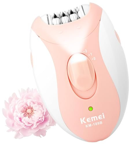 AOGOE Elektrischer Rasierer für Frauen, Epilierer für frauen, Gesichtsepilierer Damen, Rasierer Damen mit LED-Licht für Frauen, Gesicht, Körper, Achselhöhle, Bikini, Bein