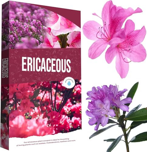 40L Ericaceous Plant Soil Specially Formulated With Essential Nutrients Azalea, Camellia, Rhododendron & Heather (2 x 20 Litre Bags)
