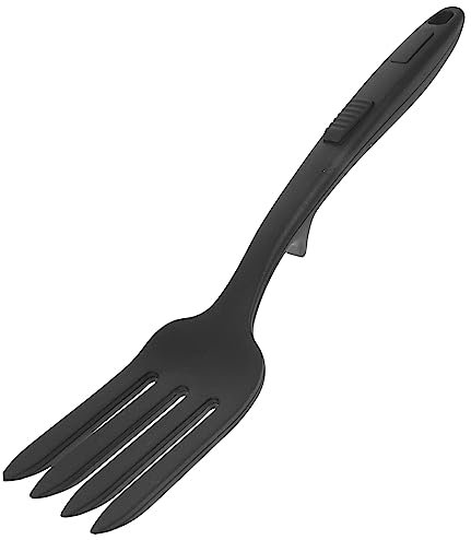 ABOOFAN Forchetta Da Cucina Grande in Silicone Per Pasta e Noodles, Manico Ergonomico Anti-affaticamento, Utensile Pratico Per Preparazioni Alimentari Quotidiane