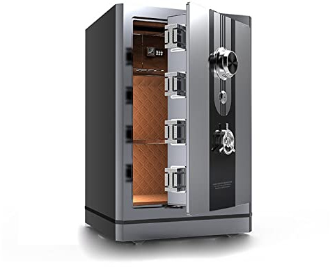 Caja fuerte con cerradura mecánica para el hogar, oficina, hotel, negocio, joyería segura, dinero en efectivo, objetos de valor