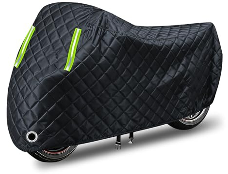 Telo coprimoto invernale per Wottan Motor Titan 3 125,antigrandine,impermeabile,per rimessaggio invernale all'aperto,antipioggia,antivento,antigraffio,con fori di bloccaggio