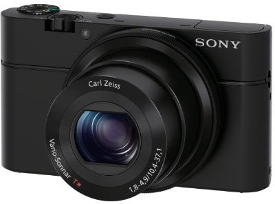 Sony RX100 Advanced Compact Premium Camera with 1.0-Type Sensor, 28-100 mm F1.8-4.9 Zeiss Lens, 3.6x Optical Zoom (DSC-RX100)