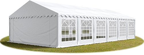 5x12 m Tente de réception/Barnum Blanc Toile de Haute qualité PVC 700 N