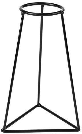 Marco de Florero de Metal Florero de Hierro de Negro, Marco de Planta Soporte de Flor Cafetería Interior Decoración de Hogar(E)