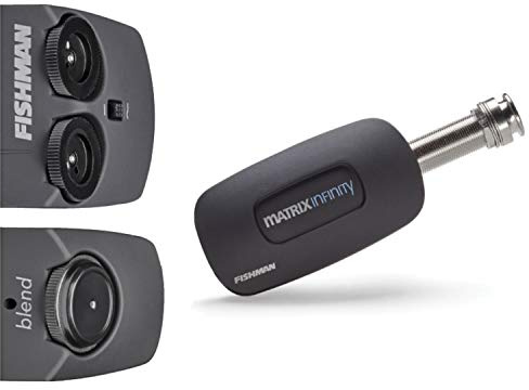 Fishman PRO-MAT-MBV Matrix Infinity Mic Blend Pickup System, Wide Format