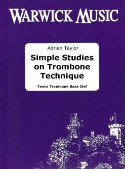 Simple Studies on Trombone Technique Bass Clef.