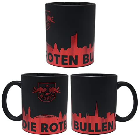 Rasenballsport Leipzig Leipzig Tasse Metallic - Flutlicht - Kaffeetasse RBL Kaffeebecher - Plus Lesezeichen Wir lieben Fußball mehrfarbig | RB Leipzig | Kaffeetasse | RBL
