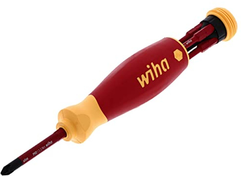 Wiha 28345 6 Piece Insulated SlimLine PocketMax Multi-Driver