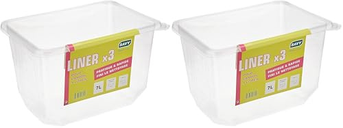 SAVY 3 liners pour camion 7l (Lot de 2)
