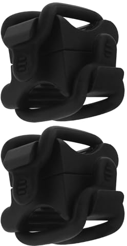 eMagTech 2 Stück Fahrradhalterung für Taschenlampe Fahrrad Taschenlampenhalterung für 10mm Bis 35mm Taschenlampen Fahrradbeleuchtungshalterungszubehör