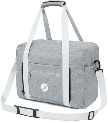 Ryanair Handgepäck 40x30x20, 25L Klein Faltbare Reisetasche Handgepäck | Wasserdichte Wizzair Handgepäck Tasche für Männer Frauen, Sporttasche Kliniktasche für Reise, Wochenende, Gym