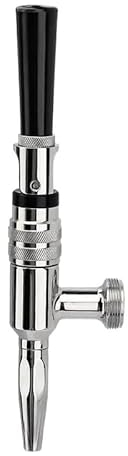 MeGLob Stout Nitrogen Nitro Coffee Tap,Stainless Steel Beer Faucet,Coffee Dispenser For Brew Kegerator Beer Tower,Smooth Taste Bar Tool