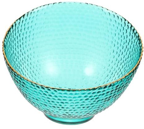AOKWAWALIY Glasbehälter für Lebensmittel, abgeschrägte Glasschale, Mehrzweck-Spaghetti-Salatschüsseln