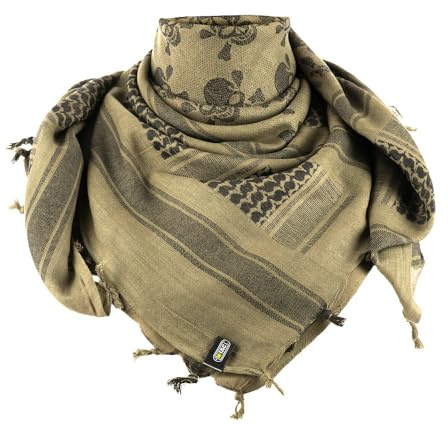 M-Tac Schal Shemag Pirate Skull, Olive/Black