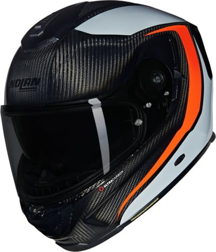 NOLAN Helmet X-903 Ultra INTRIGO 344 M, Carbon / Grey / Orange