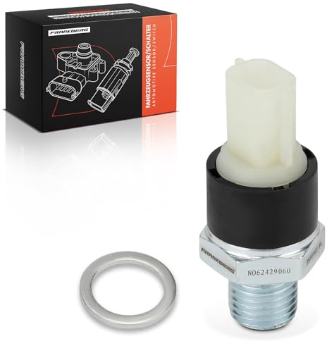 Frankberg Öldruckschalter Drucksensor 1-Polig Replace# 8200359629 | Kompatibel mit Clio III BR0/1 CR0/1 Clio IV BH Modus/Grand Modus F/JP0 Twingo II CN0 Wind E4M