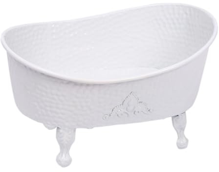 CAXUSD Baby Shower Arch Backdrop Newborn Photo Prop, Chic Iron White Decorative Bath Props for Baby Photography, Photo Shoot and Bathtub Sessions | Baby First Birthday, Decoration and Photography Use, Useful Photo Prop for Newborn Shoots