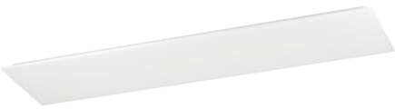 EGLO Moradillo LED-panel, platt taklampa, takpanel i vit metall och plast | varmvitt, neutralt vit och kallt vitt ljus, 30 x 120 cm