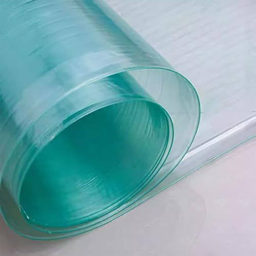 GQZJY Transparente Kunststoff-Dachplatten Polycarbonat-Dachplatten UV-beständig Tageslicht-Glasfaser für Gartenüberdachungen Wintergärten Gewächshäuser Innenhöfe(Size:1m*3m,Color:0.8mm)