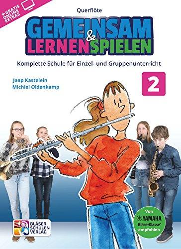 Gemeinsam Lernen und Spielen Band 2. Flöte Solo. Enthält Online-Audio