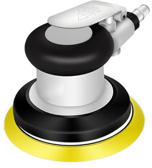 Lei Dei WEQA Lijadora Orbital, pulidora neumática, lijadora de Doble acción, recolección de Polvo, Lavado de Autos, Herramienta neumática for Pulido(A)