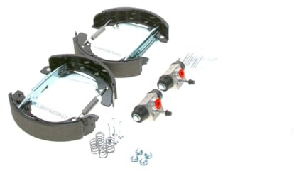 BOSCH Bremsbackensatz 0204114579 | Kompatibel mit: SKODA FABIA I, FABIA I Combi, FABIA I Praktik, FABIA I Stufenheck, FABIA II, FABIA II Combi, FABIA III