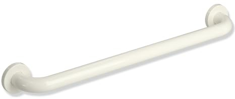 HEWI Haltegriff Serie 801, Griff mit 600mm Achsmaß, Wandstange in weiß - 801.36.130 99