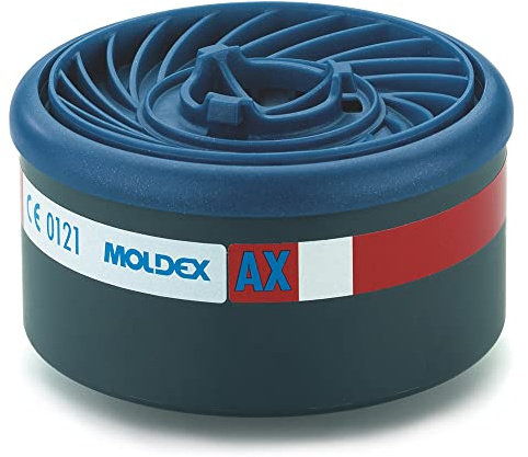 Moldex Gasfilter AX für Serie 7000 und 9000 Easy Lock, 8 Stück, 9600