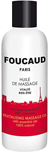 Massageöl 200 ml | Revitalisierendes| Wirkt Entspannend und Verleiht Neue Energie | Foucaud