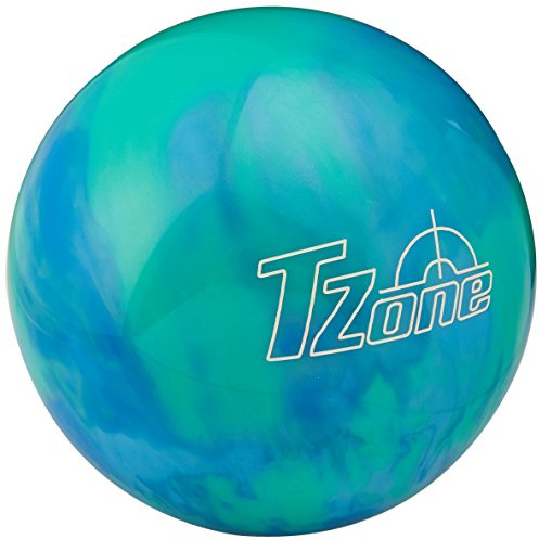 Brunswick Herren Caribbean TZone karibischer Bowlingball – Blau, 16 kg