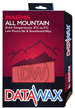 DataWax MagmaHP Ski and Snowboard Wax Fast Piste for mid Season