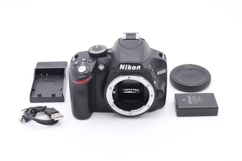 Nikon D3200 Appareil photo numérique-Auto-( nuageux Flash Fluorescent Incandescent manuel ombrage Sunny enfants approche macro () paysage Portrait de nuit portrait sport neutre Vivo optique la batterie et le corps de l'appareil photo SLR)