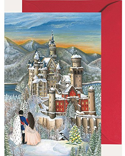 Nostalgischer Mini-Adventskalender Neuschwanstein / 1 Stück