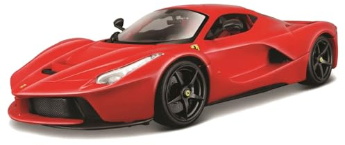 Bburago - LaFerrari R&P - Modellino Realistico Auto in Scala 1:18, Licenza Ufficiale Ferrari, Età Consigliata 3+ Anni